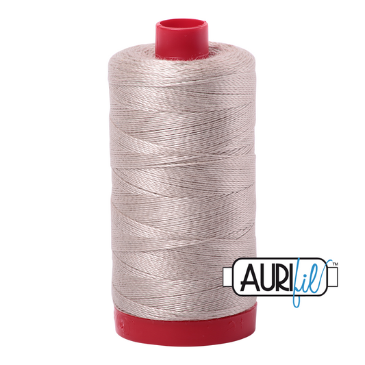 6711 PEWTER 12WT MAKO COTTON LARGE SPOOL | 325 MT.