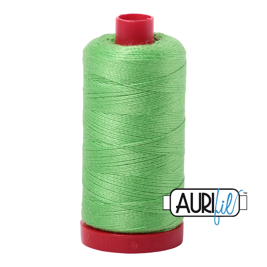 6737 SHAMROCK GREEN 12WT MAKO COTTON LARGE SPOOL | 325 MT.