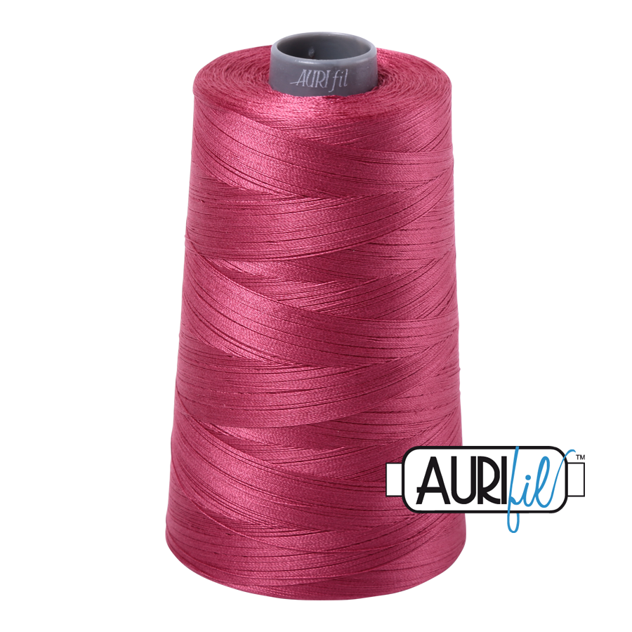 2455 MEDIUM CARMINE RED 28 WT MAKO COTTON CONE | 3300 MT.