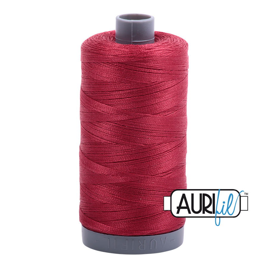 1103 BURGUNDY 28 WT MAKO COTTON LARGE SPOOL | 750 MT.