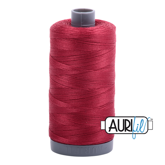 1103 BURGUNDY 28 WT MAKO COTTON LARGE SPOOL | 750 MT.