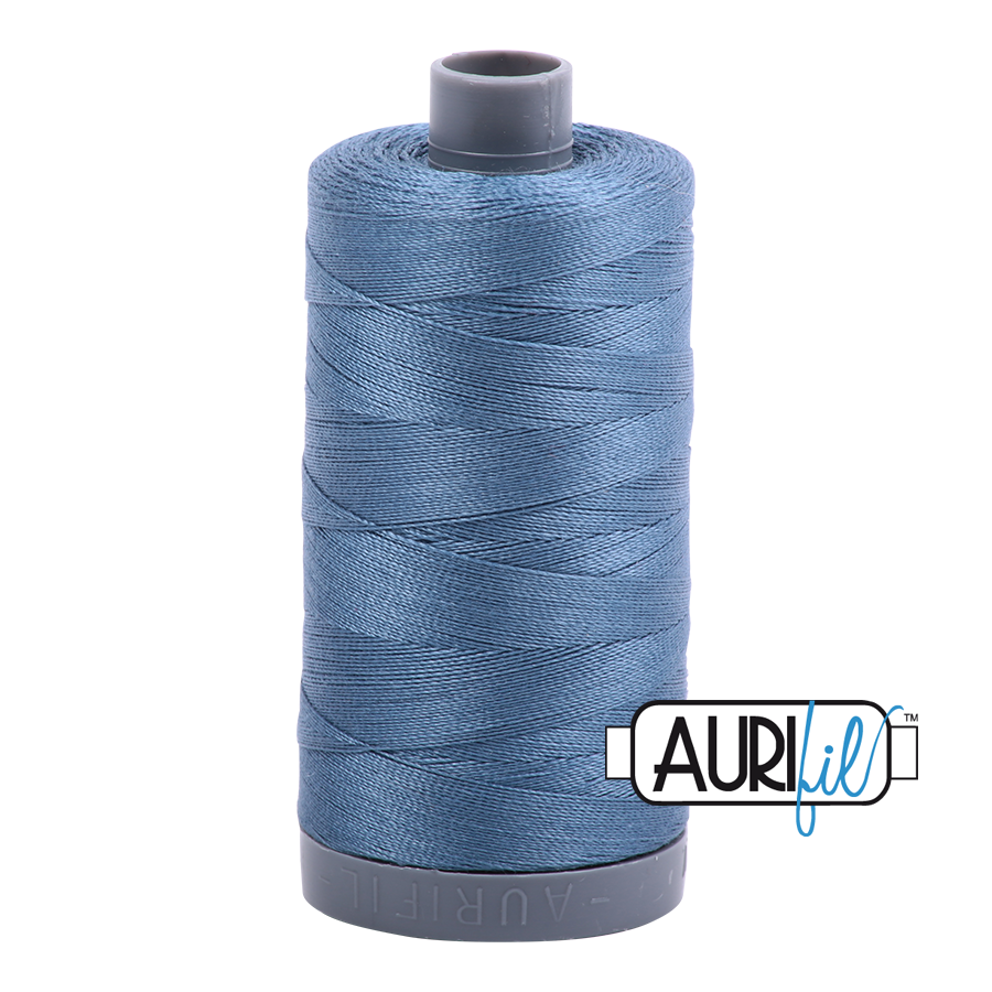 1126 BLUE GREY 28 WT MAKO COTTON LARGE SPOOL | 750 MT.