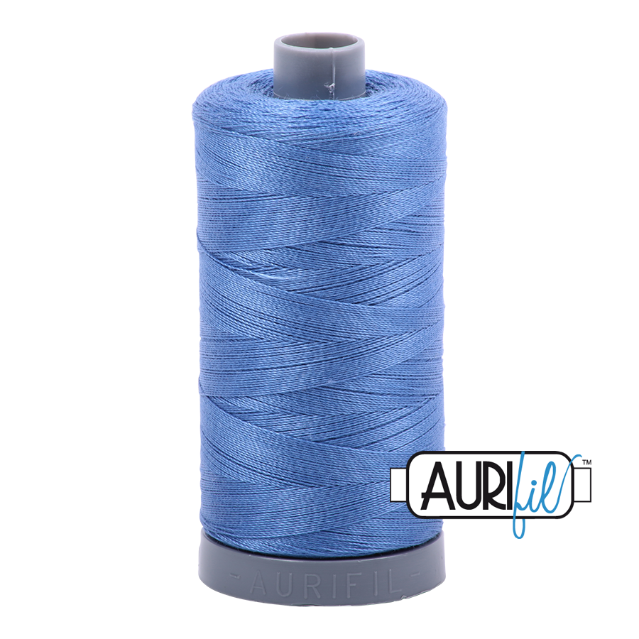 1128 LIGHT BLUE VIOLET 28 WT MAKO COTTON LARGE SPOOL | 750 MT.