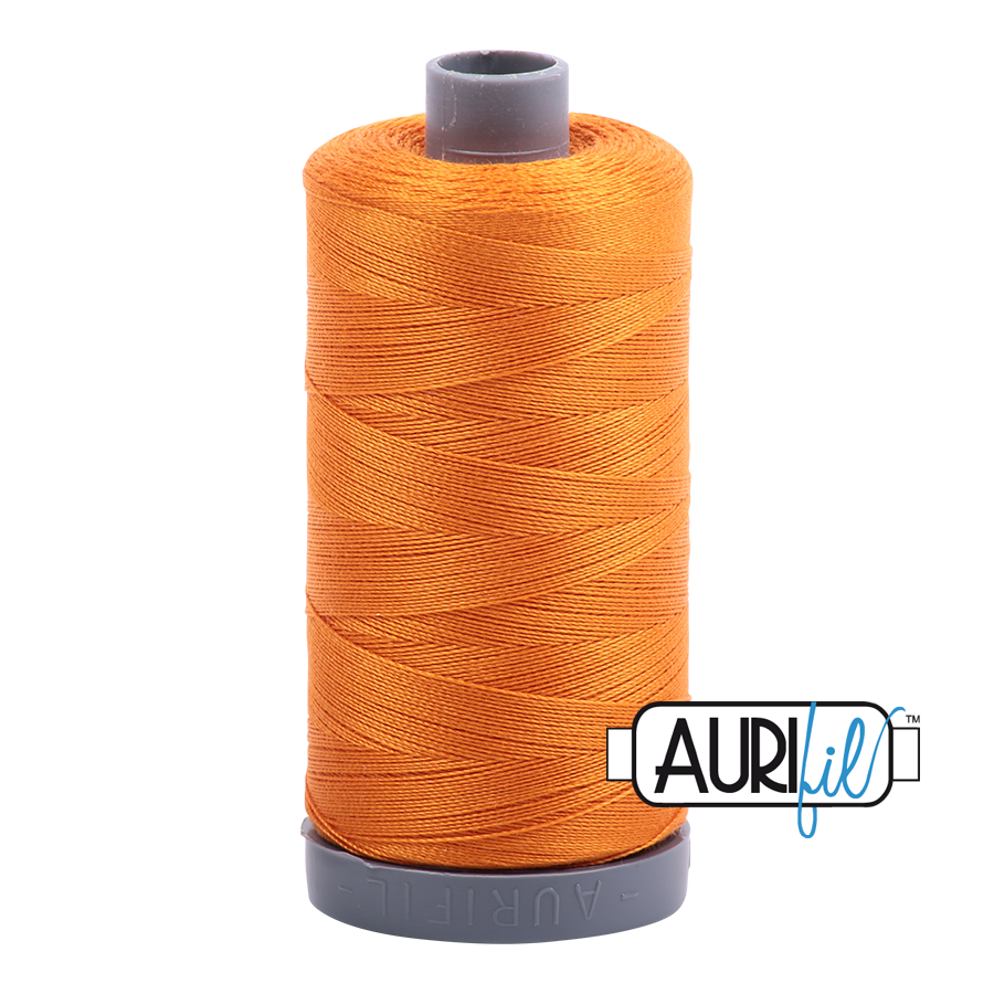 1133 BRIGHT ORANGE 28 WT MAKO COTTON LARGE SPOOL | 750 MT.