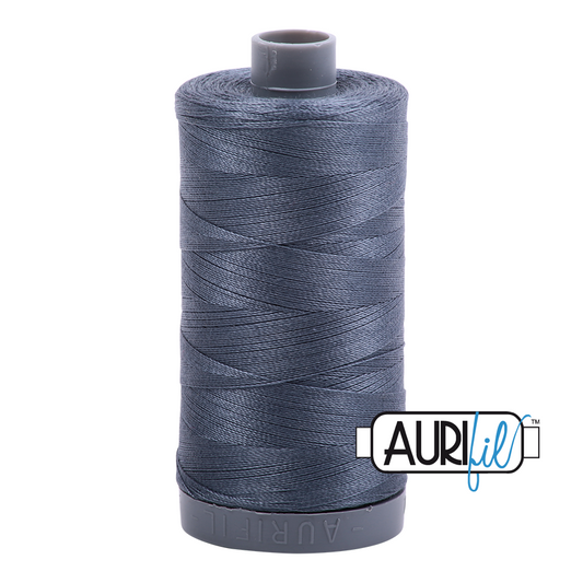 1158 MEDIUM GREY 28 WT MAKO COTTON LARGE SPOOL | 750 MT.
