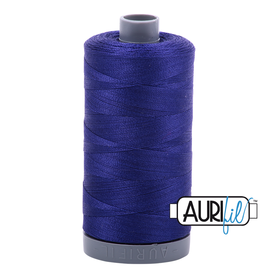 1200 BLUE VIOLET 28 WT MAKO COTTON LARGE SPOOL | 750 MT.