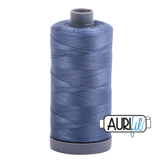 1248 DARK GREY BLUE 28 WT MAKO COTTON LARGE SPOOL | 750 MT.