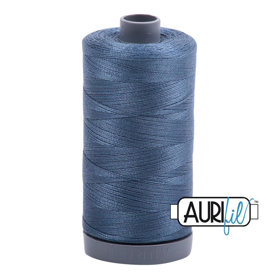 1310 MEDIUM BLUE GREY 28 WT MAKO COTTON LARGE SPOOL | 750 MT.