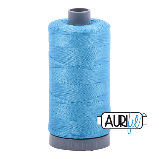 1320 BRIGHT TEAL 28 WT MAKO COTTON LARGE SPOOL | 750 MT.