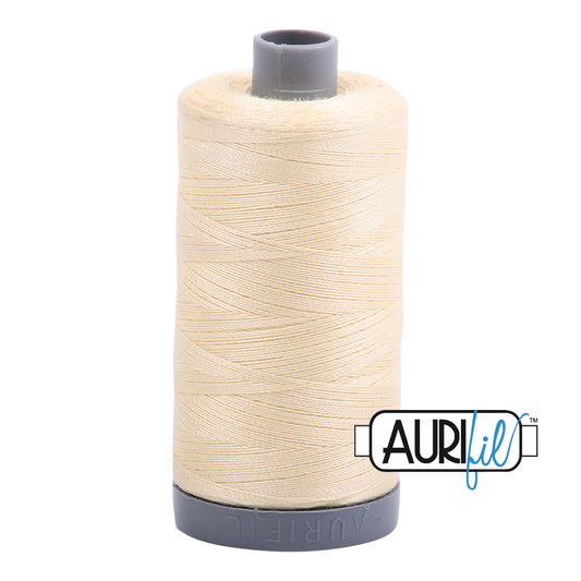 2110 LIGHT LEMON 28 WT MAKO COTTON LARGE SPOOL | 750 MT.