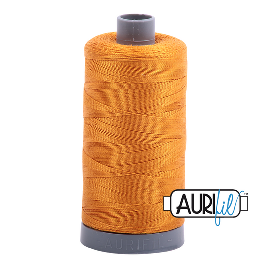 2140 ORANGE MUSTARD 28 WT MAKO COTTON LARGE SPOOL | 750 MT.