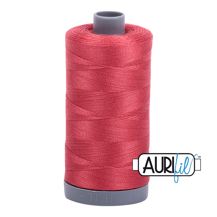 2230 RED PEONY 28 WT MAKO COTTON LARGE SPOOL | 750 MT.