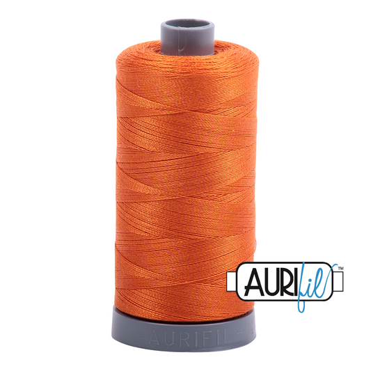 2235 ORANGE 28 WT MAKO COTTON LARGE SPOOL | 750 MT.