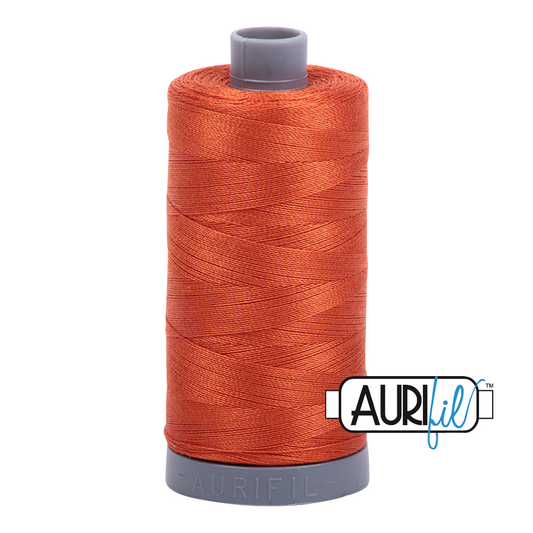 2240 RUSTY ORANGE 28 WT MAKO COTTON LARGE SPOOL | 750 MT.