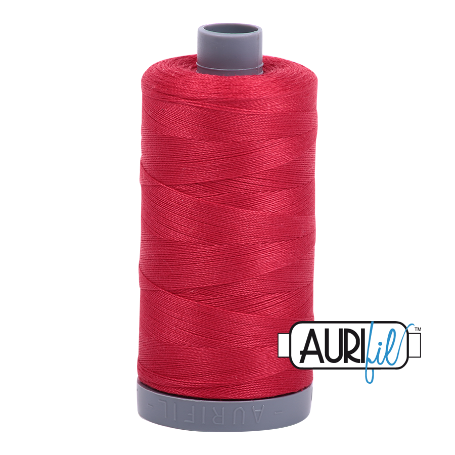 2250 RED 28 WT MAKO COTTON LARGE SPOOL | 750 MT.