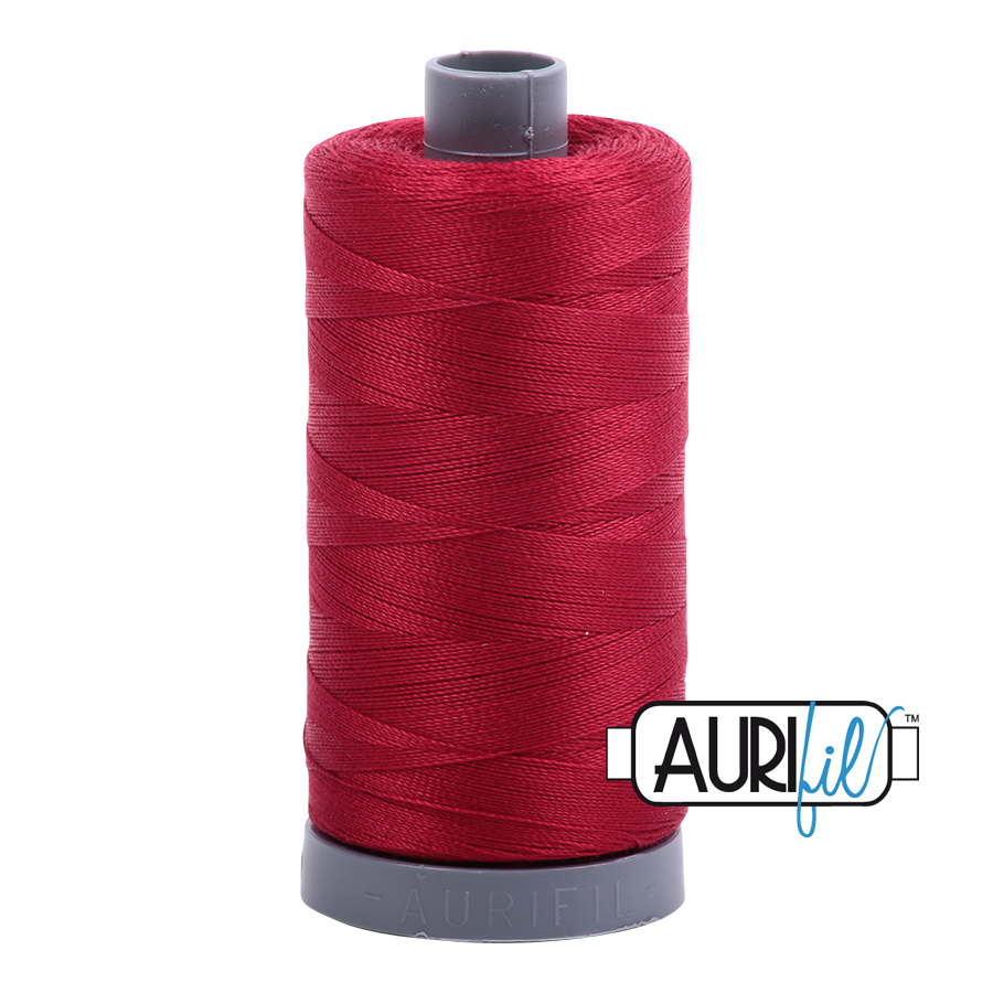 2260 RED WINE 28 WT MAKO COTTON LARGE SPOOL | 750 MT.