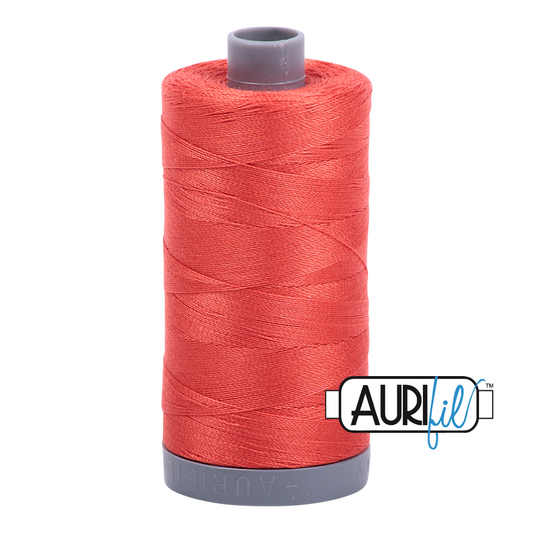 2277 LIGHT RED ORANGE 28 WT MAKO COTTON LARGE SPOOL | 750 MT.