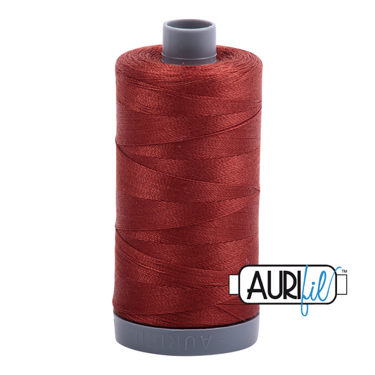 2355 RUST 28 WT MAKO COTTON LARGE SPOOL | 750 MT.