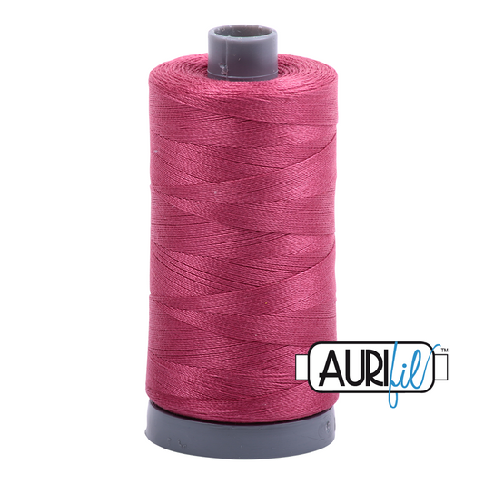 2455 MEDIUM CARMINE RED 28 WT MAKO COTTON LARGE SPOOL | 750 MT.