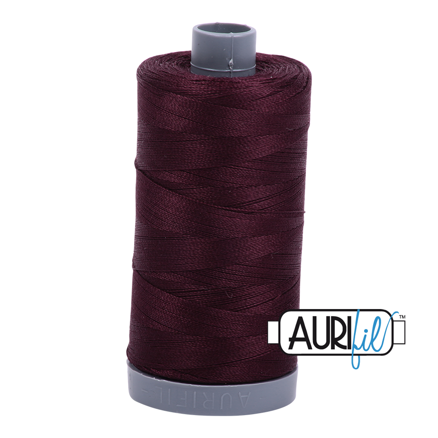2465 VERY DARK BROWN 28 WT MAKO COTTON LARGE SPOOL | 750 MT.