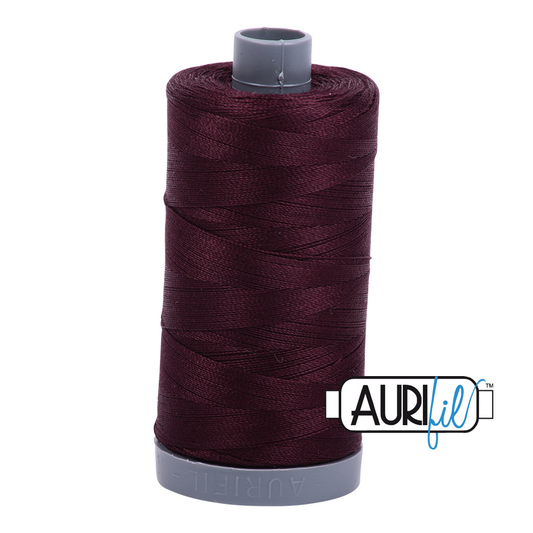 2465 VERY DARK BROWN 28 WT MAKO COTTON LARGE SPOOL | 750 MT.