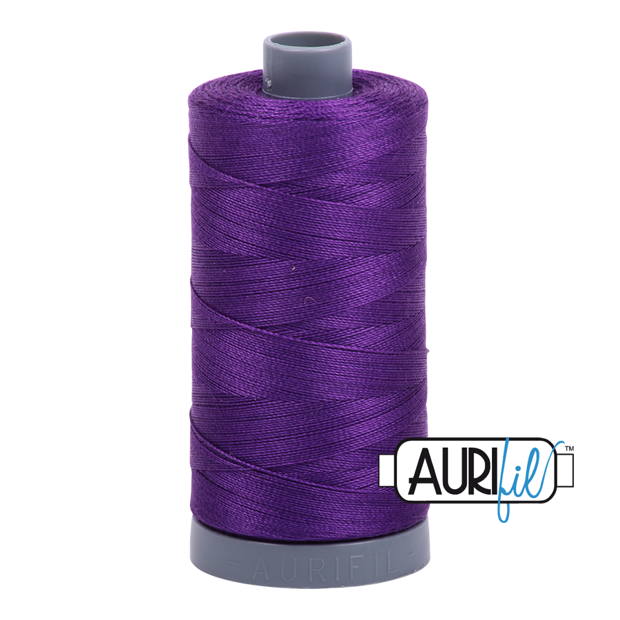 2545 MEDIUM PURPLE 28 WT MAKO COTTON LARGE SPOOL | 750 MT.