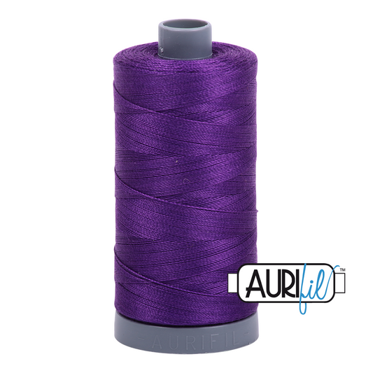 2545 MEDIUM PURPLE 28 WT MAKO COTTON LARGE SPOOL | 750 MT.