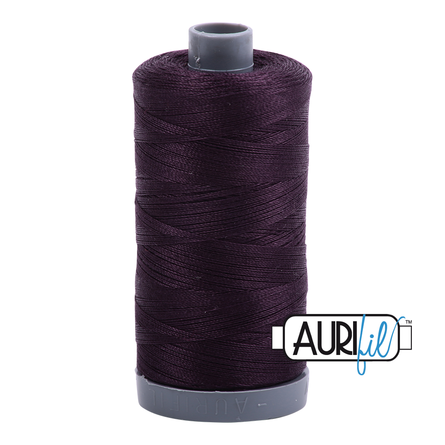 2570 AUBERGINE 28 WT MAKO COTTON LARGE SPOOL | 750 MT.