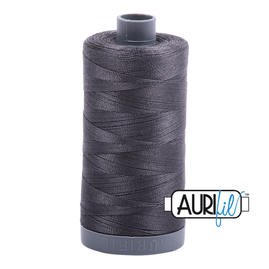 2630 DARK PEWTER 28 WT MAKO COTTON LARGE SPOOL | 750 MT.