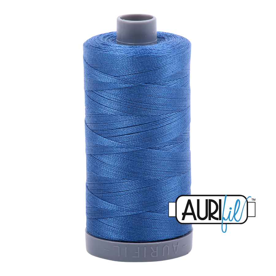 2730 DELFT BLUE 28 WT MAKO COTTON LARGE SPOOL | 750 MT.