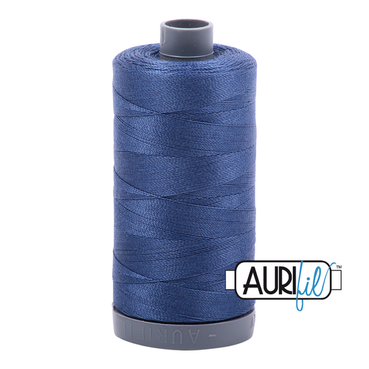 2775 STEEL BLUE 28 WT MAKO COTTON LARGE SPOOL | 750 MT.