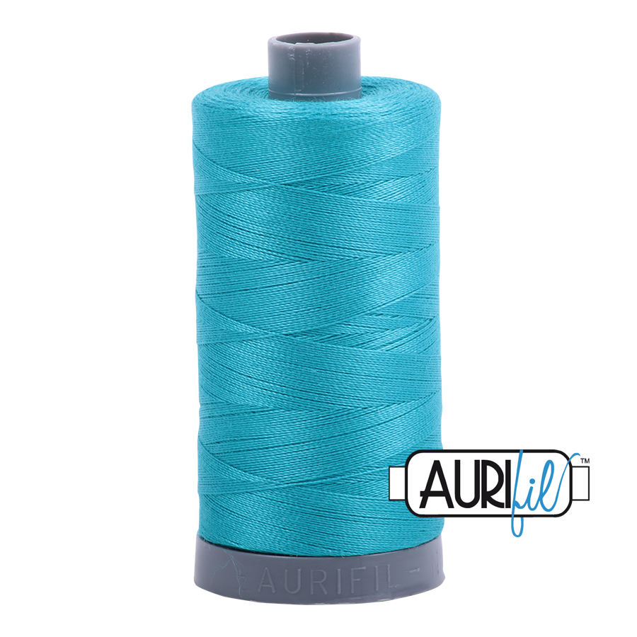2810 TURQUOISE 28 WT MAKO COTTON LARGE SPOOL | 750 MT.