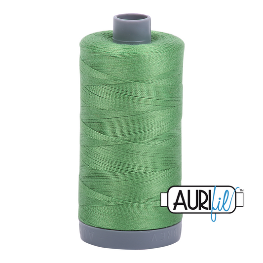 2884 GREEN YELLOW 28 WT MAKO COTTON LARGE SPOOL | 750 MT.