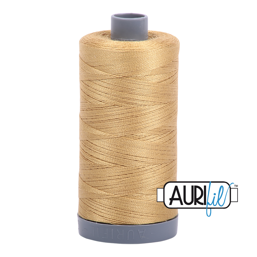 2920 LIGHT BRASS 28 WT MAKO COTTON LARGE SPOOL | 750 MT.