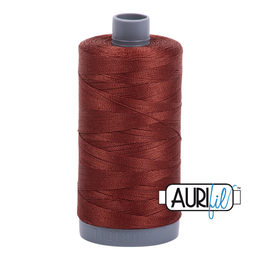 4012 COPPER BROWN 28 WT MAKO COTTON LARGE SPOOL | 750 MT.