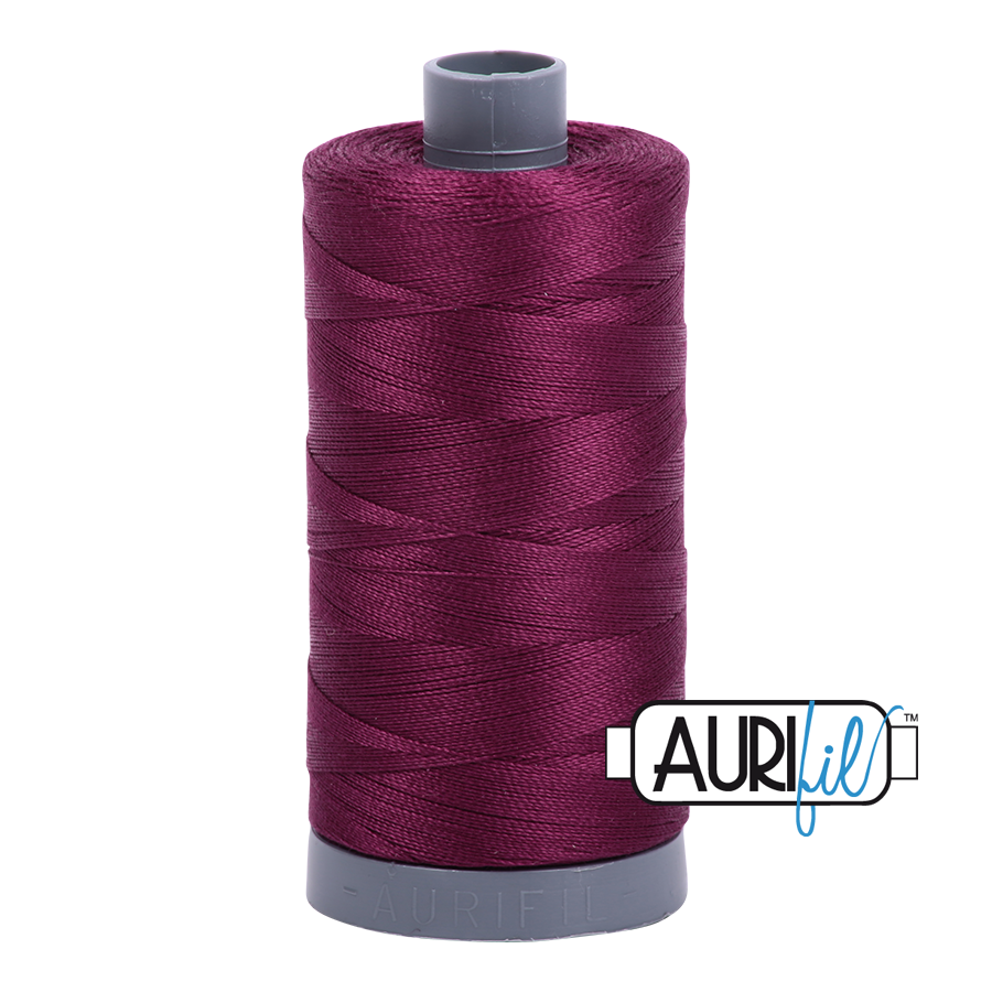 4030 PLUM 28 WT MAKO COTTON LARGE SPOOL | 750 MT.