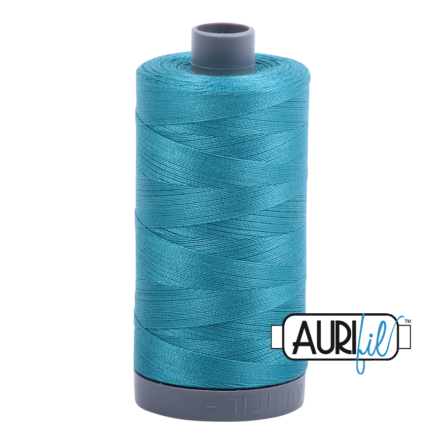 4182 DARK TURQUOISE 28 WT MAKO COTTON LARGE SPOOL | 750 MT.