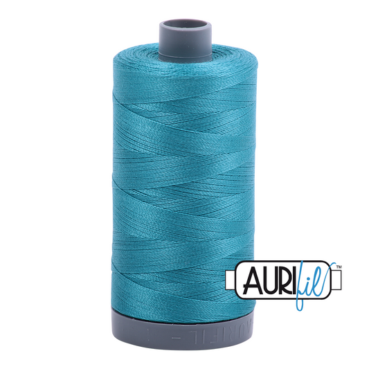 4182 DARK TURQUOISE 28 WT MAKO COTTON LARGE SPOOL | 750 MT.