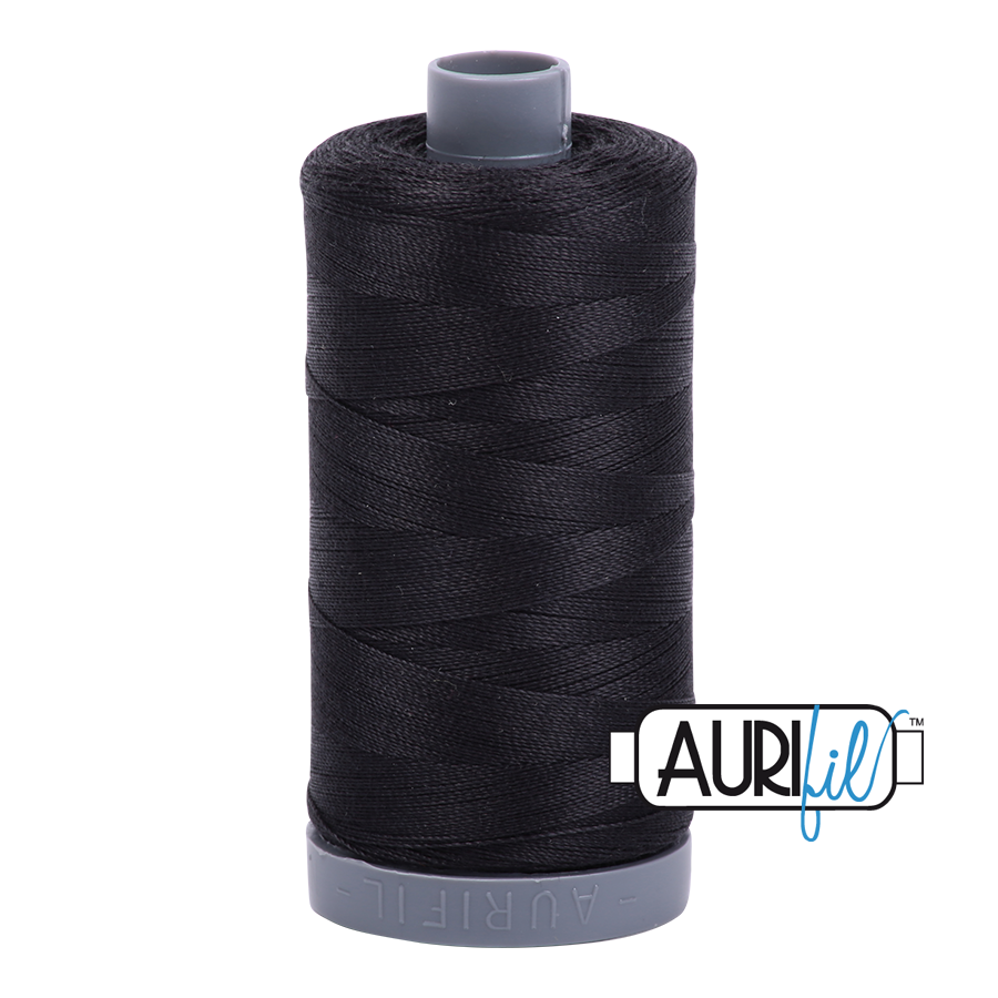 4241 VERY DARK GREY 28 WT MAKO COTTON LARGE SPOOL | 750 MT.
