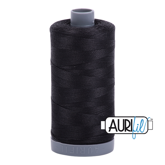 4241 VERY DARK GREY 28 WT MAKO COTTON LARGE SPOOL | 750 MT.