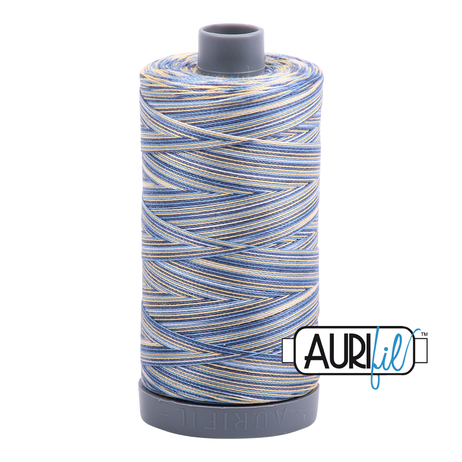 4649 LEMON BLUEBERRY 28 WT MAKO COTTON LARGE SPOOL | 750 MT.