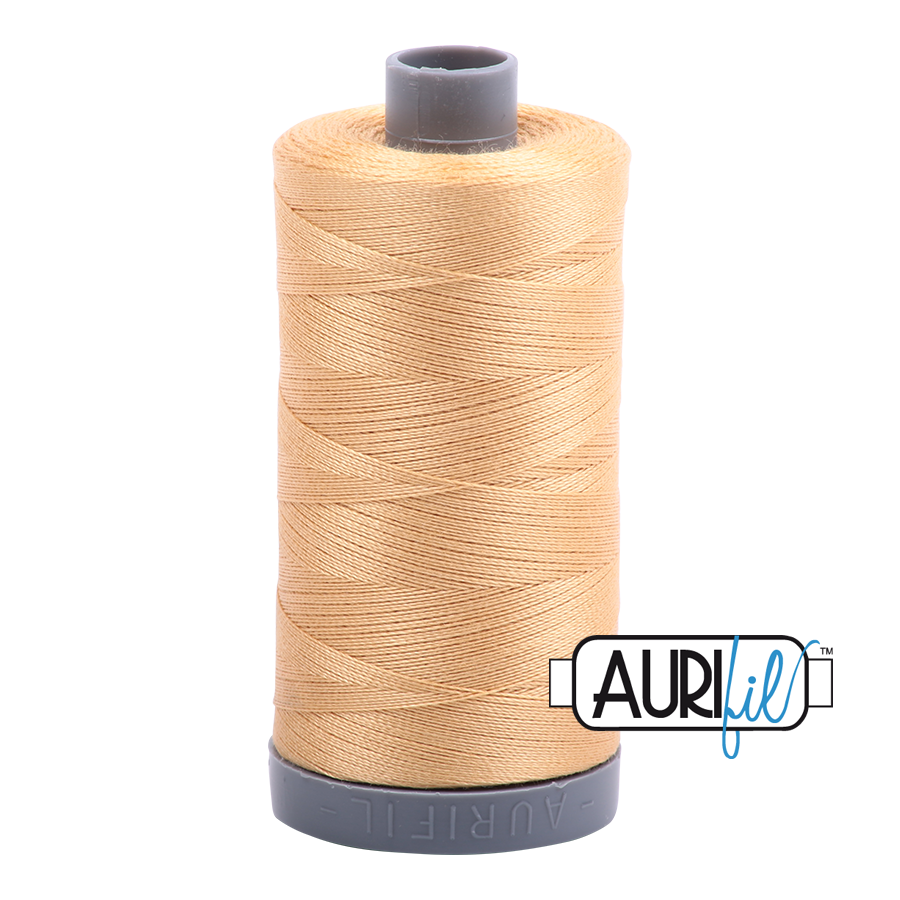 5001 OCHER YELLOW 28 WT MAKO COTTON LARGE SPOOL | 750 MT.