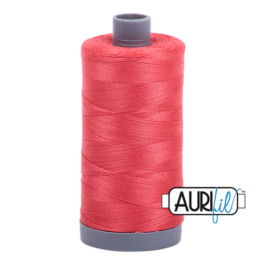 5002 MEDIUM RED 28 WT MAKO COTTON LARGE SPOOL | 750 MT.