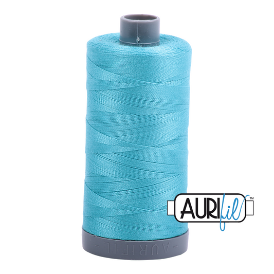5005 BRIGHT TURQUOISE 28 WT MAKO COTTON LARGE SPOOL | 750 MT.