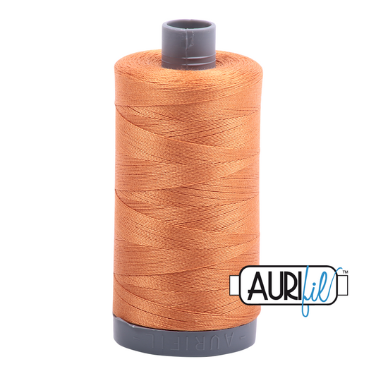 5009 MEDIUM ORANGE 28 WT MAKO COTTON LARGE SPOOL | 750 MT.