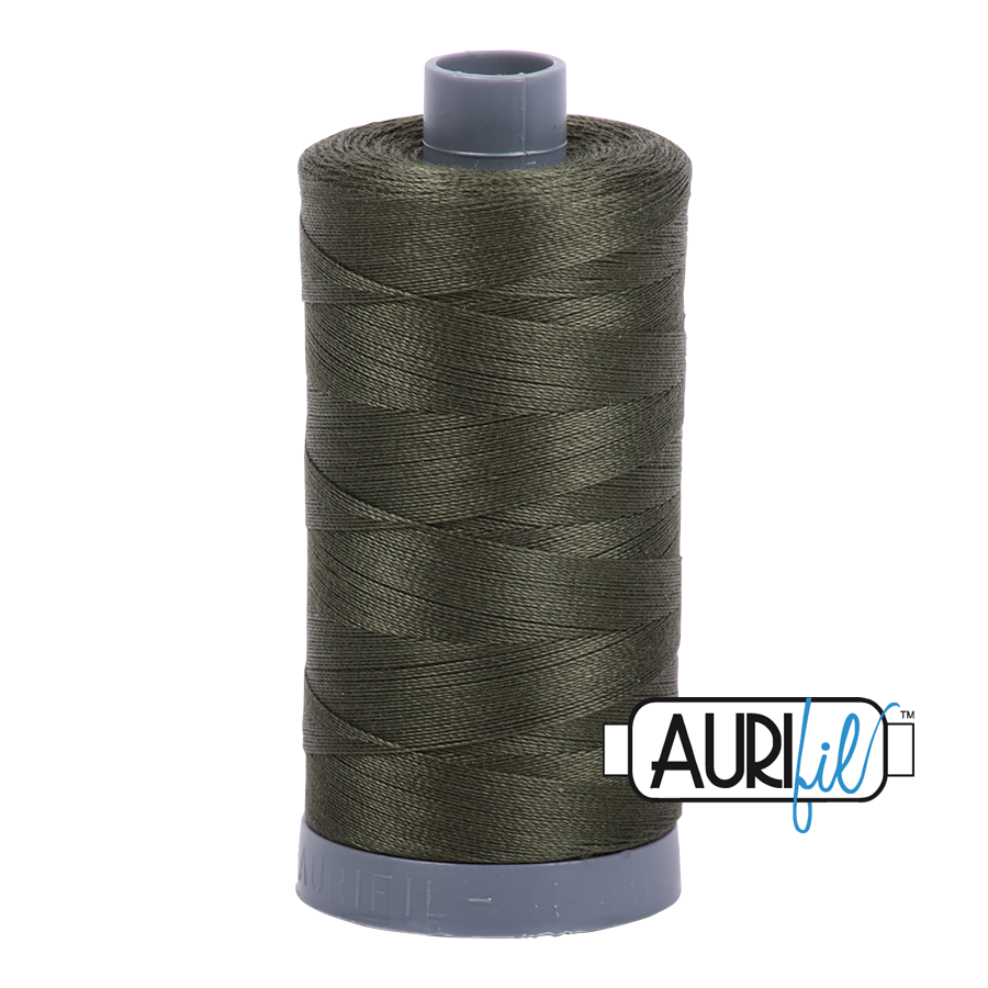 5012 DARK GREEN 28 WT MAKO COTTON LARGE SPOOL | 750 MT.