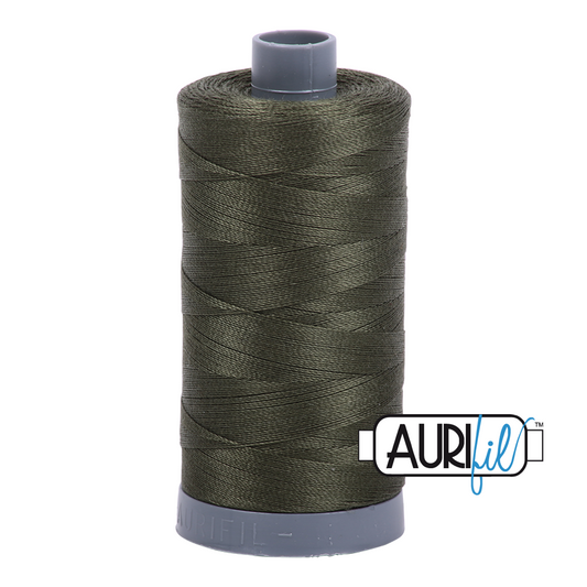 5012 DARK GREEN 28 WT MAKO COTTON LARGE SPOOL | 750 MT.