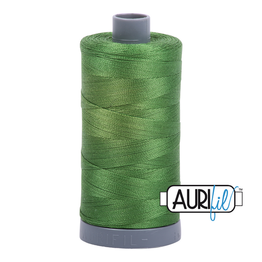 5018 DARK GRASS GREEN 28 WT MAKO COTTON LARGE SPOOL | 750 MT.