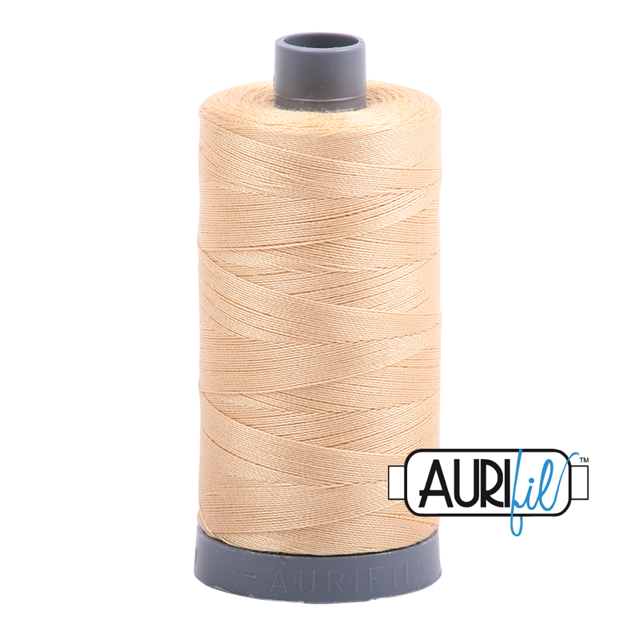 6001 LIGHT CARAMEL 28 WT MAKO COTTON LARGE SPOOL | 750 MT.