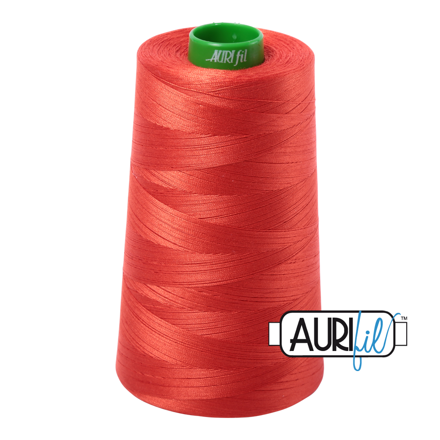 2245 RED ORANGE 40 WT MAKO COTTON CONE | 4700 MT.